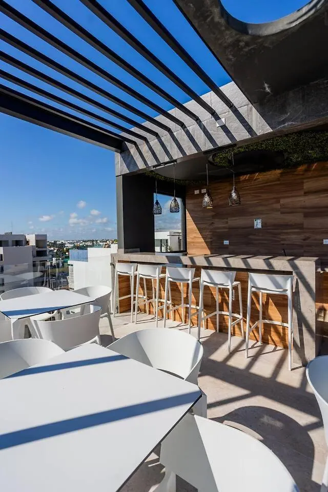 דירה פלאייה דל כרמן Stunning New Studio With Rooftop Pool מקסיקו