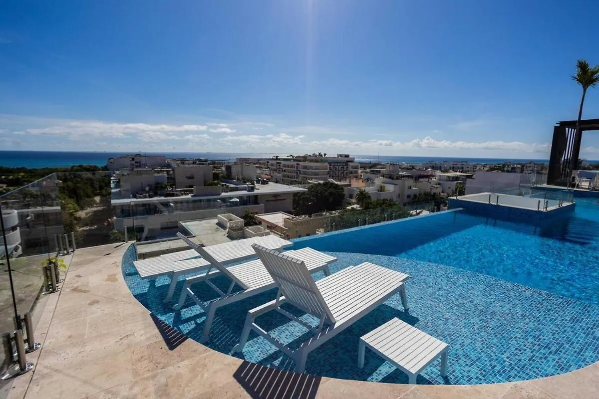 פלאייה דל כרמן Stunning New Studio With Rooftop Pool דירה פלאייה דל כרמן